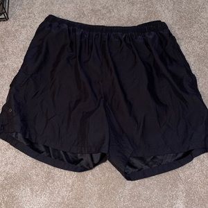 XL black swim trunks